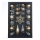 Kit of Christmas ornaments 25 delar guld/silver