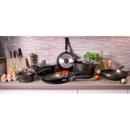 KITCHISIMO Djup stekpanna 28 cm svart