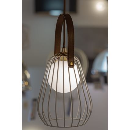 Vägglampa MEMORY 1xG9/4W/230V vit/brun