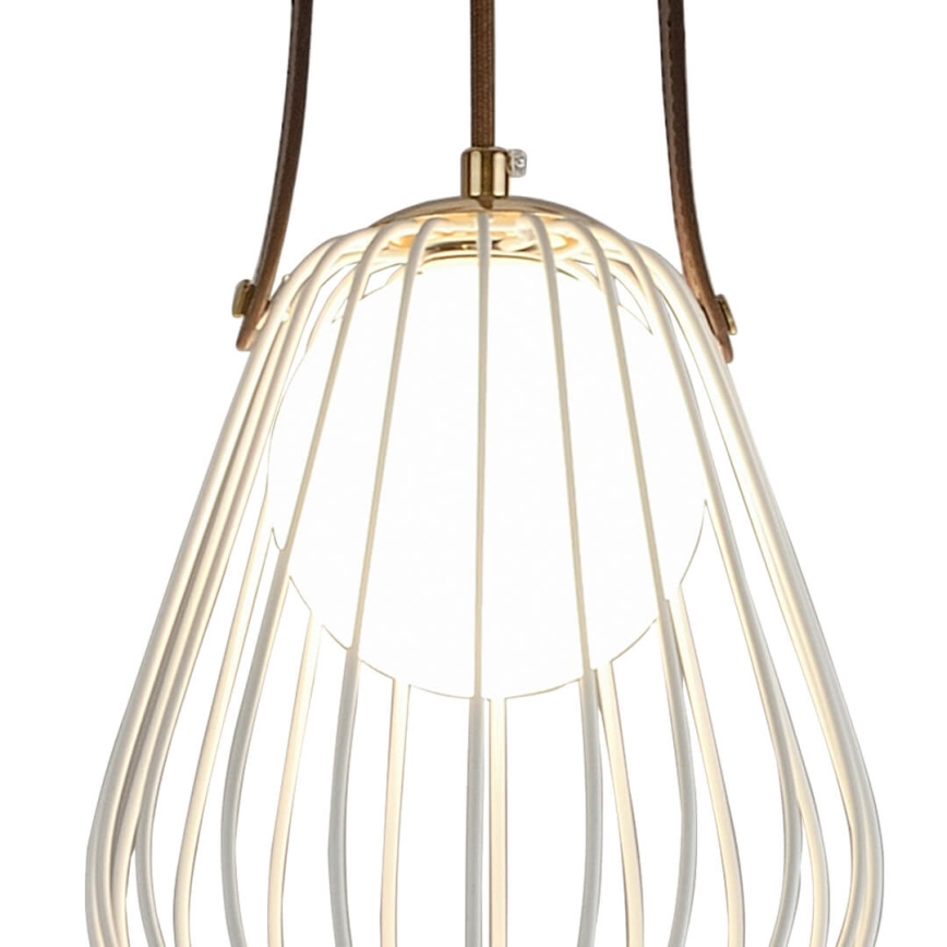 Vägglampa MEMORY 1xG9/4W/230V vit/brun