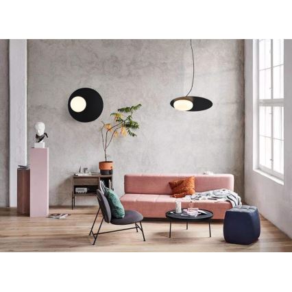 LED-lampa på kabel PETIT LED/12W/230V svart