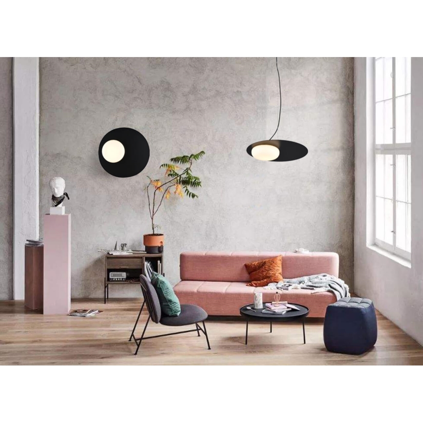 LED-lampa på kabel PETIT LED/12W/230V svart