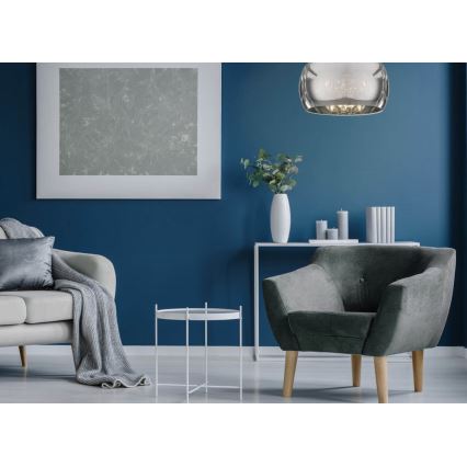 Taklampa ORCHIDE 5xG9/3W/230V blank krom