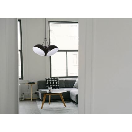 LED-lampa på kabel CROWD 3xLED/20W/230V svart