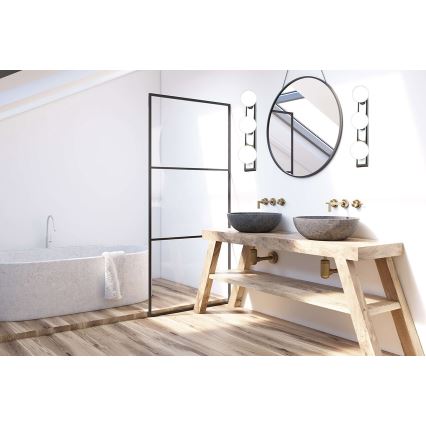 LED Vägglampa STARLIGHT 3xG9/3W/230V matt krom