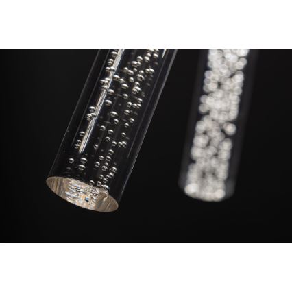 LED-lampa på kabel EIRENE 12xLED/5W/230V guld