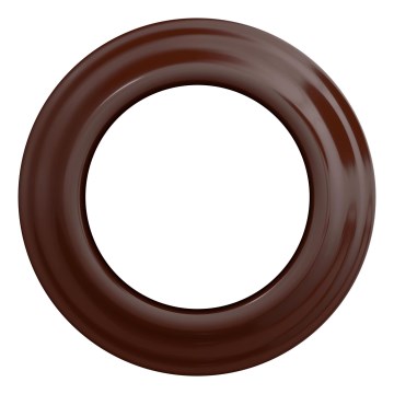 Kliklap - Enkel retro ram brun