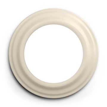 Kliklap - Retro enkel ram, beige