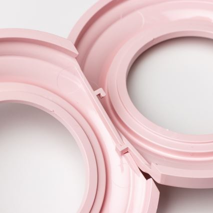 Kliklap - Retro mittmonterad ram gammalrosa