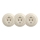 Kliklap - Trippel retrouttag för hemmabruk med ram, SCHUKO, 230 V, beige
