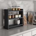 Kökshyllor COSMIC 44x10 cm antracit