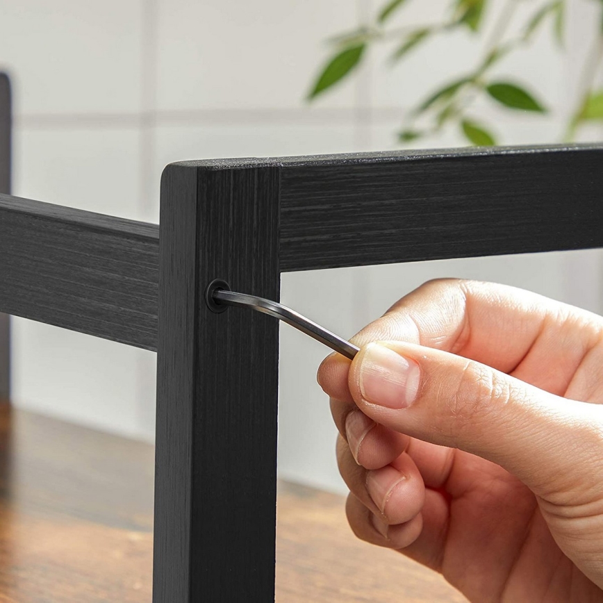 Kökshyllställ MARGE svart