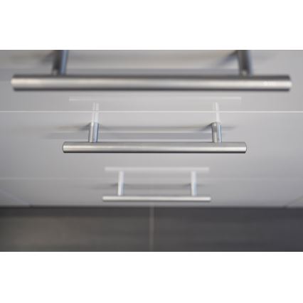 Köksinredning CELESTE 240 cm högblank vit