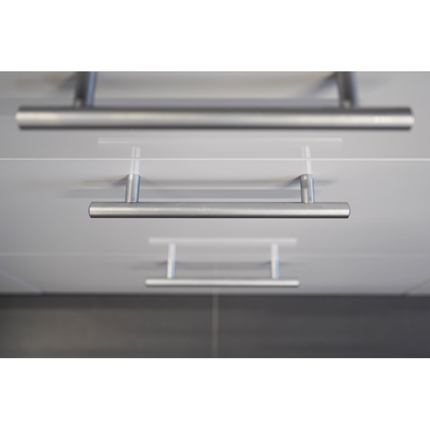 Köksinredning CELESTE 240 cm högblank vit