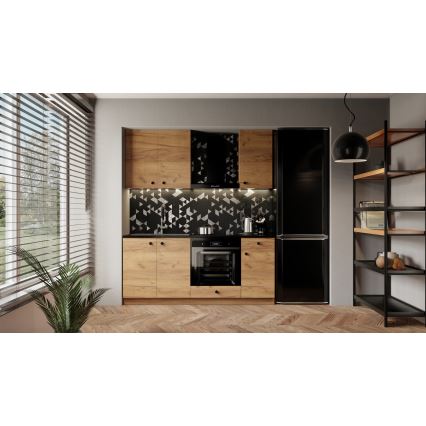 Köksinredning CLAIRE 180 cm – ek craft