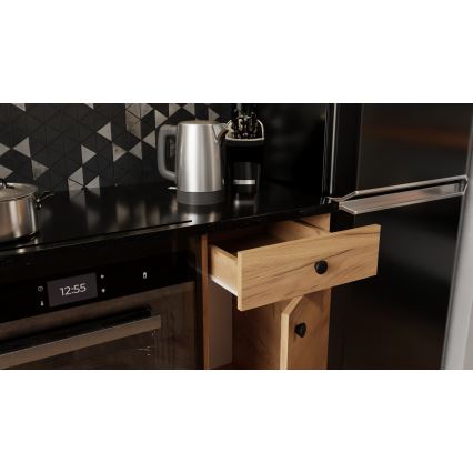 Köksinredning CLAIRE 180 cm – ek craft