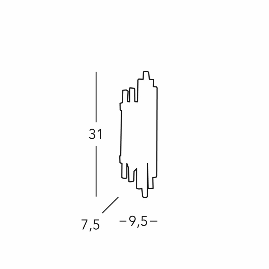 Kolarz 0342.62S.3 - Vägglampa ONTARIO 2xE14/40W/230V 31 cm 24K guld