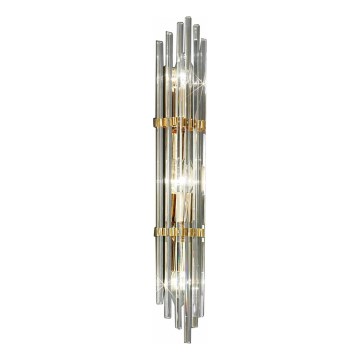 Kolarz 0342.63.3 - Vägglampa ONTARIO 3xE14/40W/230V 60 cm 24K guld