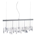 Kolarz 104.85.5 - Kristallkrona med textilsladd STRETTA 5xG9/40W/230V skinande krom