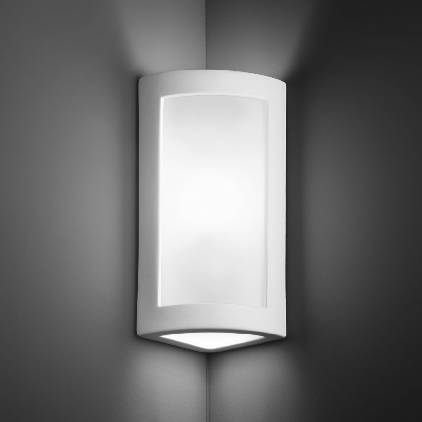 Kolarz 218.62 - Vägglampa CASABLANCA 1xE27/60W/230V vit