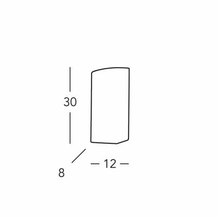 Kolarz 218.62 - Vägglampa CASABLANCA 1xE27/60W/230V vit