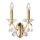 Kolarz 3234.62.3.KoT - Kristallvägglampa CARMEN 2xE14/60W/230V 24K guld