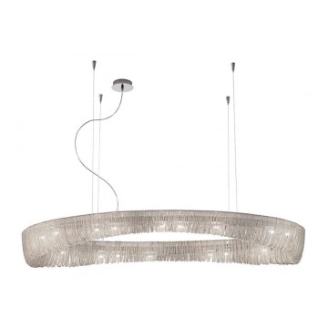 Kolarz 5324.31250 - Ljuskrona med upphängningsrem CLOUD 12xG9/40W/230V