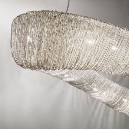 Kolarz 5324.32050 - Ljuskrona med upphängningsrem CLOUD 20xG9/40W/230V