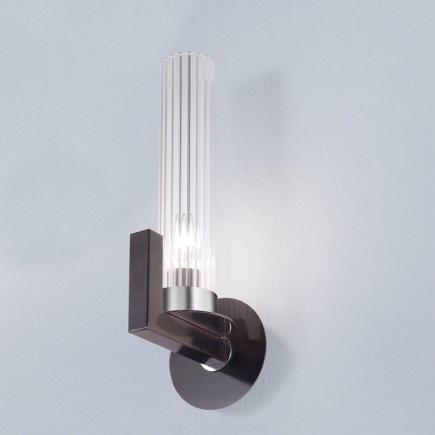 Kolarz 6009.60160 - Väggbelysning RAGGIO 1xE14/25W/230V matt krom