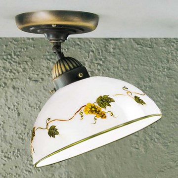 Kolarz 731.10.122 - Ytmonterad ljuskrona NONNA 1xE27/75W/230V diameter 20 cm vindruvor