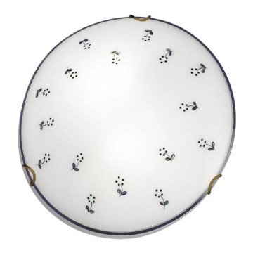 Kolarz 731.11.4.17 - Taklampa NONNA 1xE27/60W/230V diameter 30 cm blå