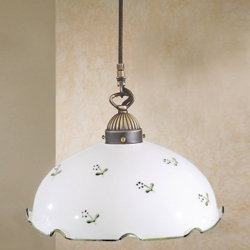 Kolarz 731.30.21 - Ljuskrona på snöre NONNA 1xE27/75W/230V grön