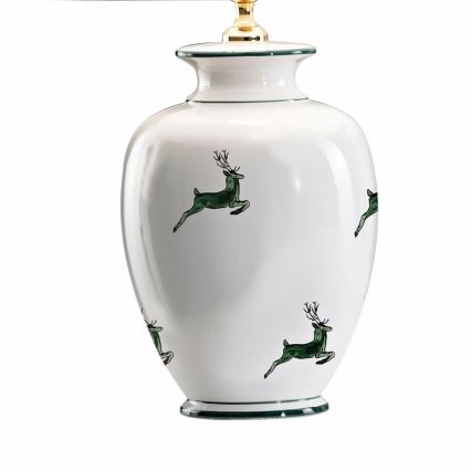 Kolarz 731.70W.100 - Bordslampa NONNA 1xE27/100W/230V vit