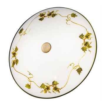 Kolarz 731.U12.4.110 - Taklampa NONNA 2xE14/60W/230V diameter 32 cm vindruvor