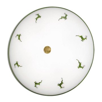 Kolarz 731.U14.4.100-Taklampa NONNA 4xE27/60W/230V pr.54 cm grön/mässing