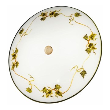 Kolarz 731.U14.4.110 - Taklampa NONNA 4xE27/60W/230V diameter 54 cm vindruvor