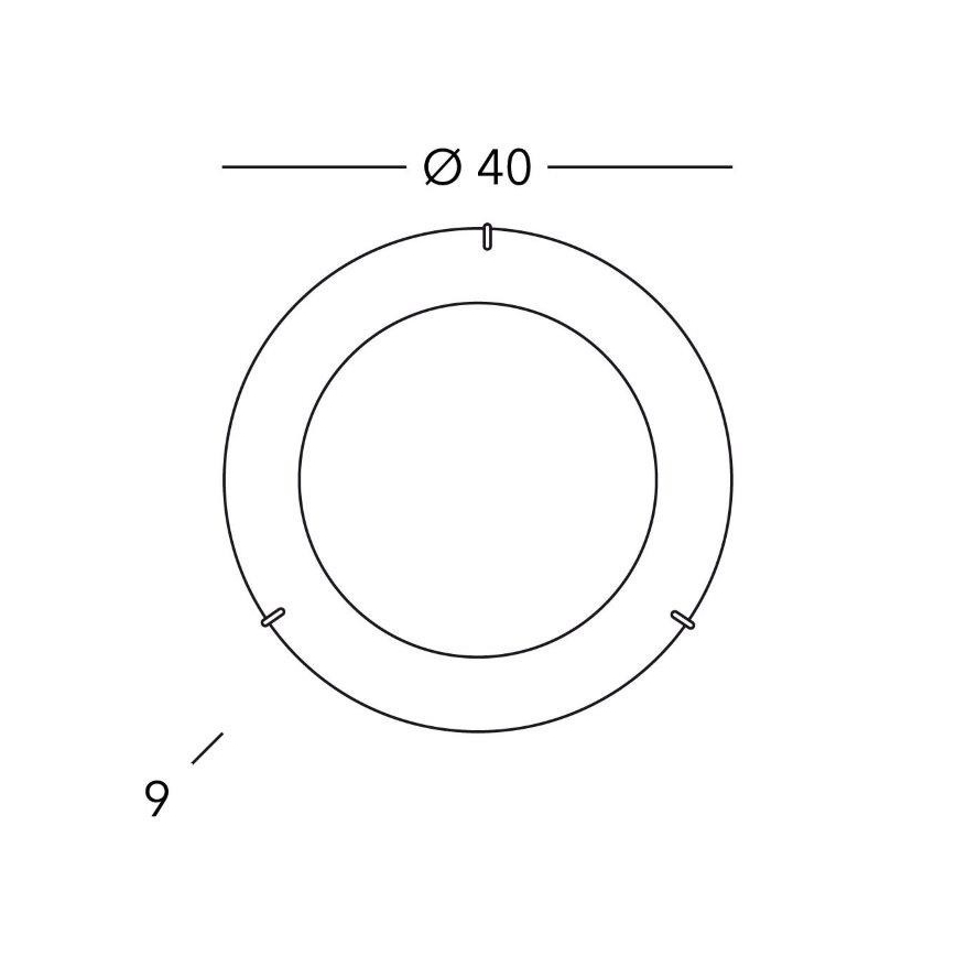 Kolarz A1306.12.3 - Taklampa MOON 2xE27/60W/230V