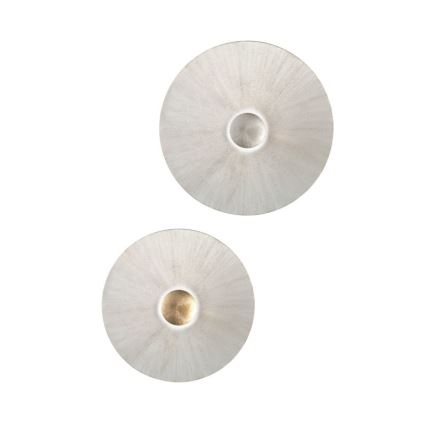 Kolarz A1306.61XL.Wm.SunWg - Vägglampa MOON 1xE27/100W/230V vit