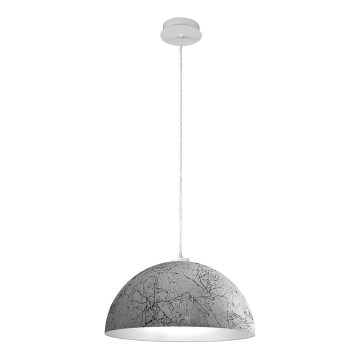 Kolarz A1339.31.Wm.VinAg/50 - Taklampa på kabel CULT 1xE27/100W/230V Ø 50 cm silver