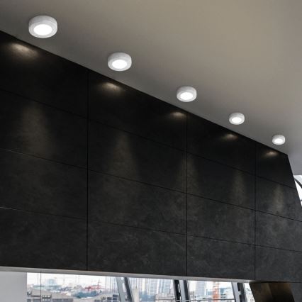 Kolarz A1344.10R.Ag - LED Dimbar Takbelysning CLICK LED-GX53/7W/230V