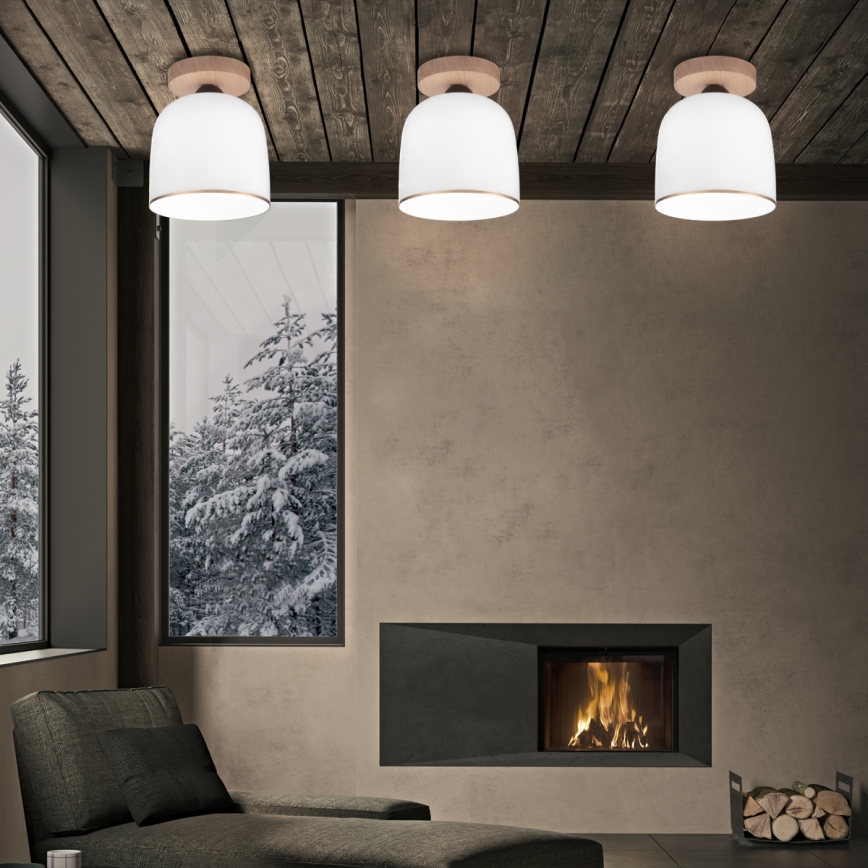 Kolarz A1352.11.Au - Takmonterad taklampa NONNA 1xE27/60W/230V ek/vit/guld