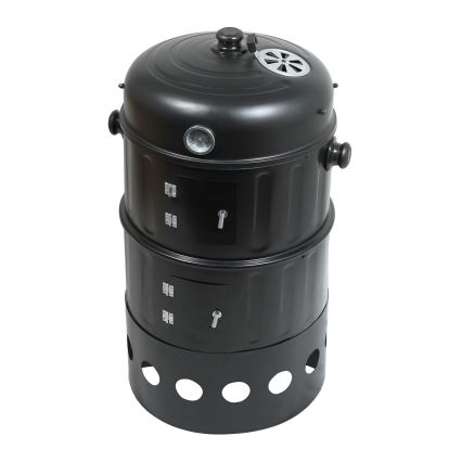 Kolrökhus 3i1 svart