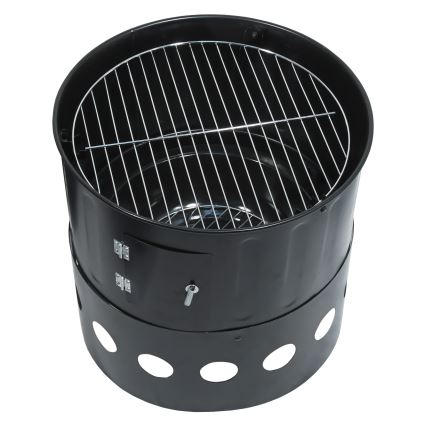 Kolrökhus 3i1 svart