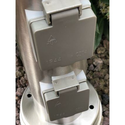 Kolumn med eluttag för utomhusbruk SYDNEY 4Z SCHUKO 230V IP44