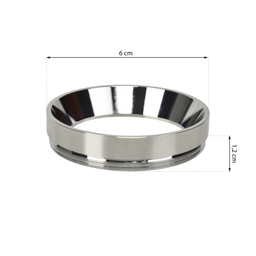Kompletterande ring RING skinande krom för belysning MICA