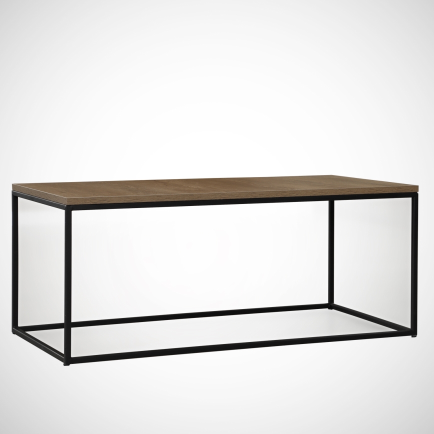 Soffbord COSCO 43x95 cm brun/svart
