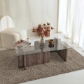 Konferensbord ESCAPE 30x105 cm brun/klar