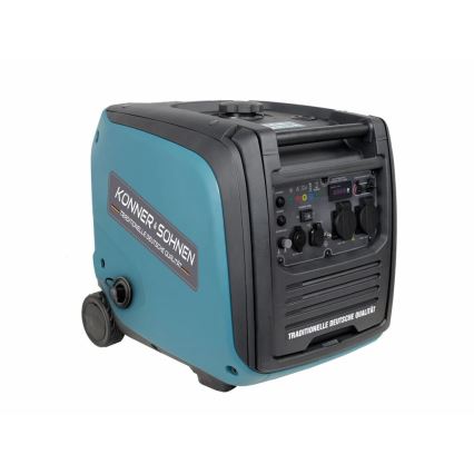 Könner & Söhnen 5106 - Gas- och bensininverterad elektrisk generator KS 4000iEG S 4000W
