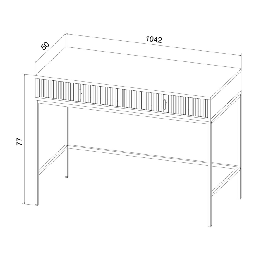 Konsolbord SUE grön/svart