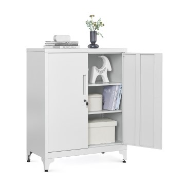 Kontorsskåp KAZE 80x40 cm vitt